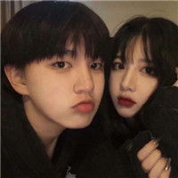 ins时尚好看情侣头像