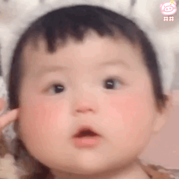 丸子妹小时候可爱微信表情包