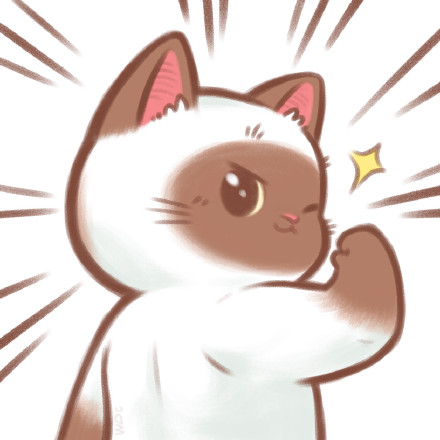 超棒的卡通猫猫微信头像