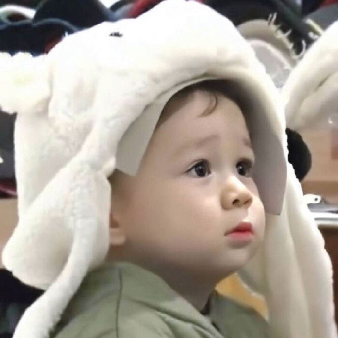 超沙雕搞笑的萌娃微信头像