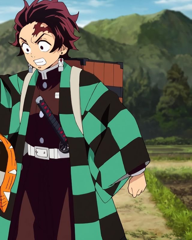 《鬼灭之刃》我妻善逸&灶门炭治郎微信头像