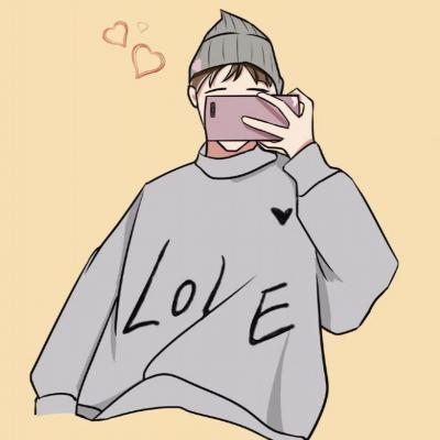 俏皮卡通动漫情侣头像