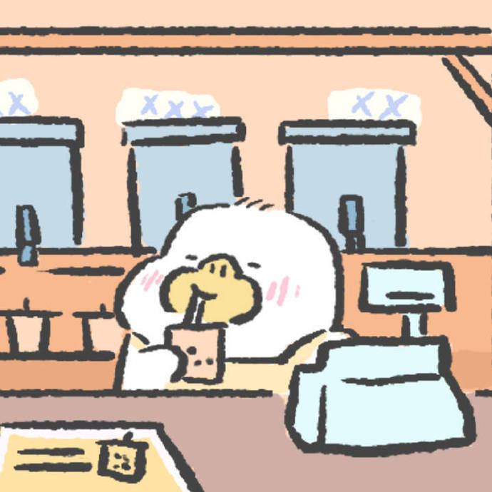 适合夏天的一组可爱情侣微信头像