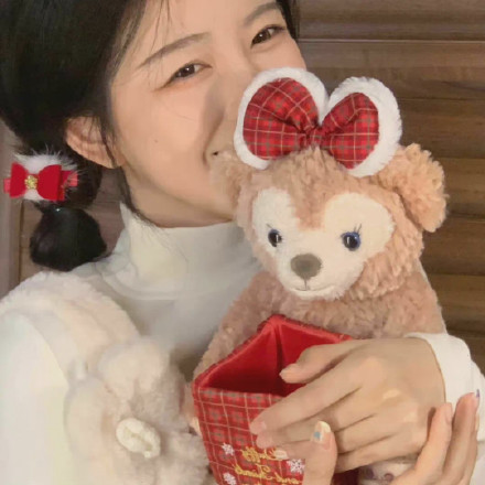 超好看的圣诞女生微信头像