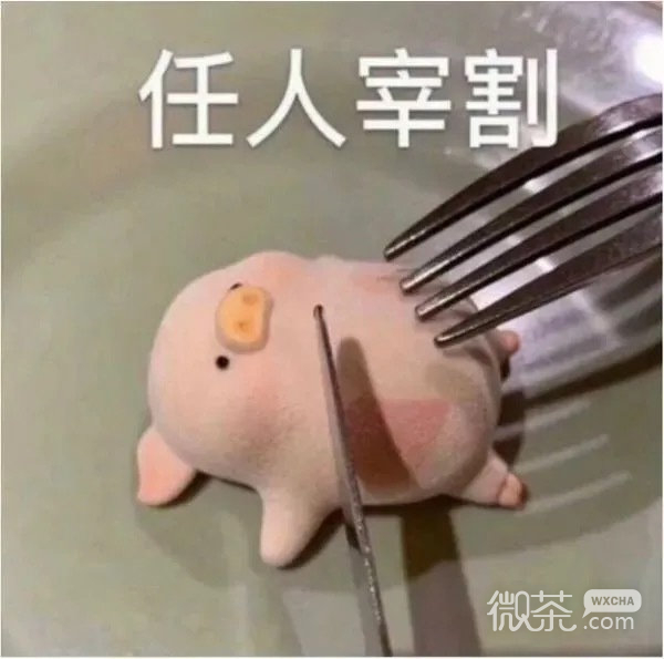 玩偶猪猪搞笑微信表情包