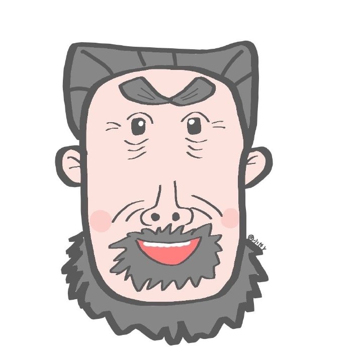 动画片大耳朵图图手绘微信头像