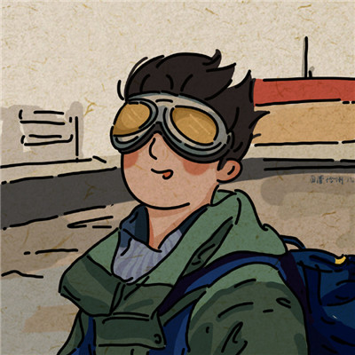 最新版甜蜜的插画风情侣微信头像