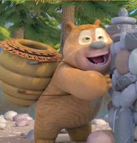 《熊出没》小时候的熊大熊二可爱微信头像