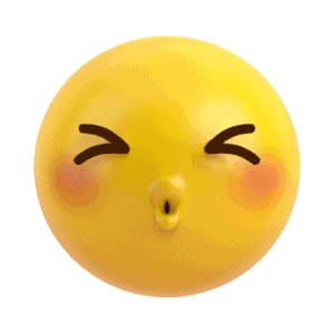 亲亲呆萌动态微信表情包