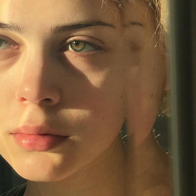 清纯可爱的欧美风高颜值头像