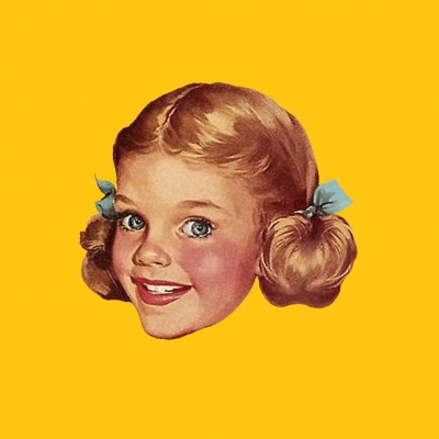 复古欧美Q版微信头像