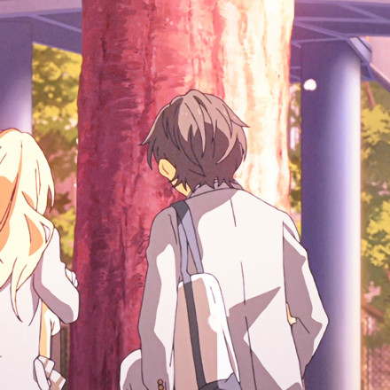 《四月是你的谎言》情侣微信头像