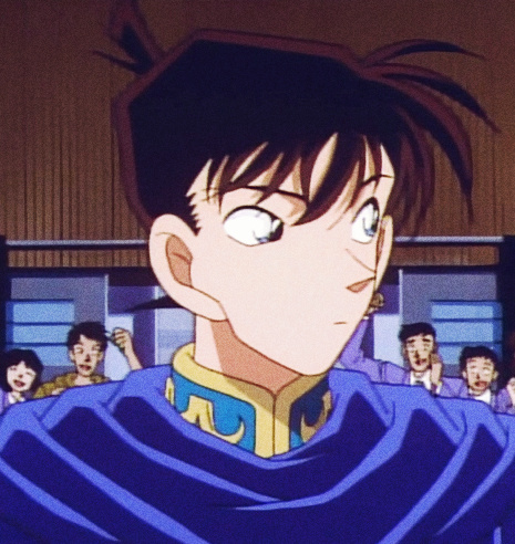 《名侦探柯南》骑士工藤新一帅气微信头像