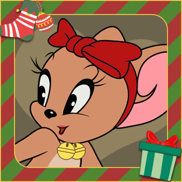 《猫和老鼠》圣诞限定微信头像