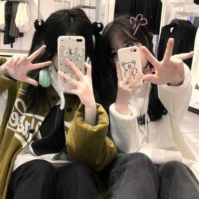 ins风高级质感闺蜜头像