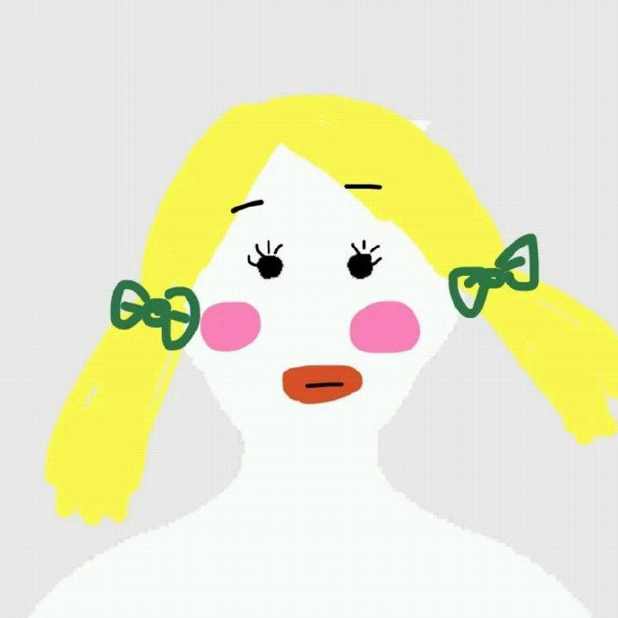 沙雕恶搞手绘简笔微信头像