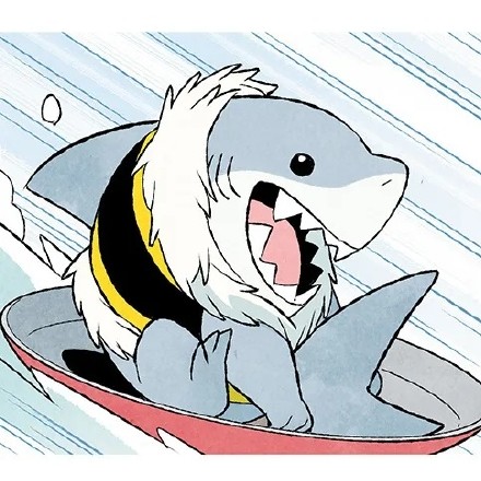 超可爱的小鲨鱼微信头像