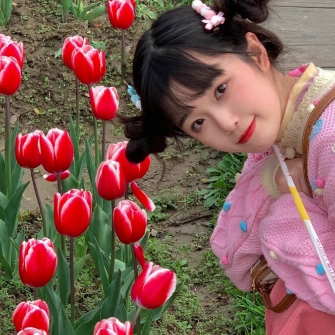 高颜值美女微信头像