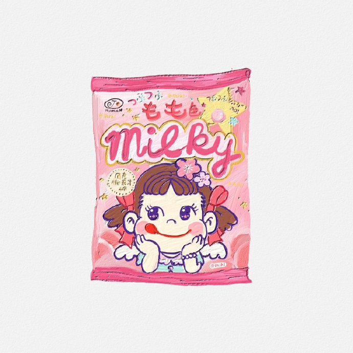 各种零食手绘微信小头像