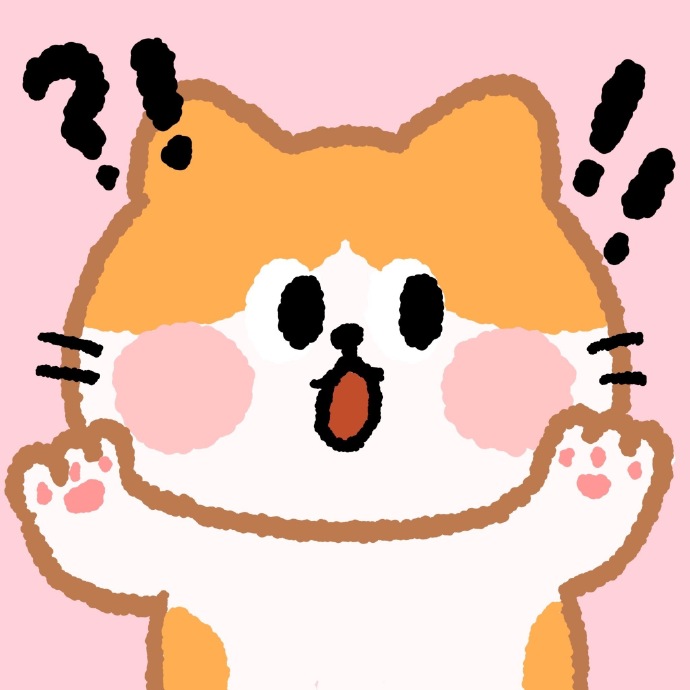 惊讶小动物可爱微信头像