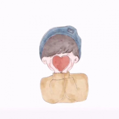 一对可爱呆萌情侣头像