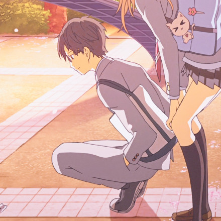 《四月是你的谎言》情侣微信头像