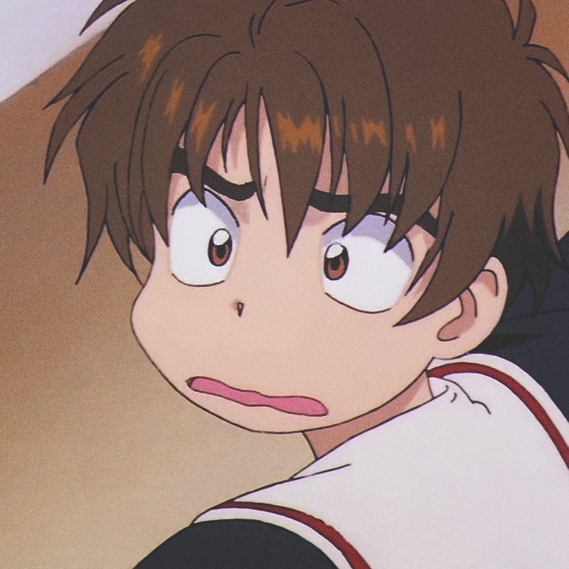 《百变小樱》脸红的李小狼微信头像