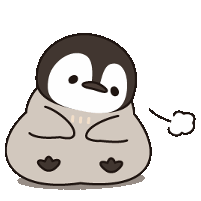 超可爱的企鹅动态微信表情包