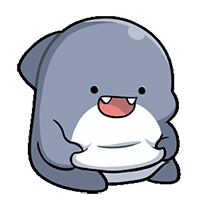 超可爱的卡通小鲨鱼动态微信表情包