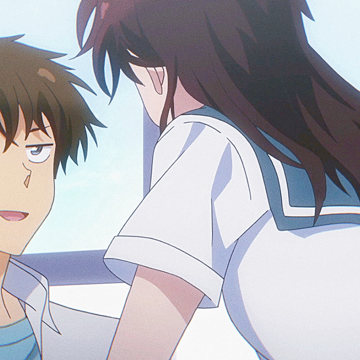 《怪盗基德》快斗青子情侣微信头像