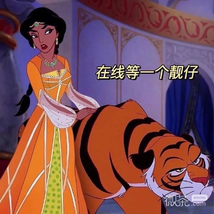 迪士尼公主拽姐版本朋友圈背景图 ​​​​