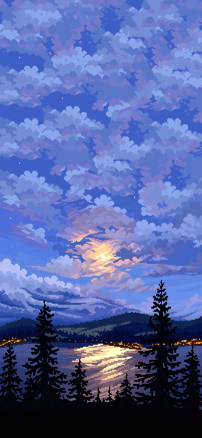 唯美的可以治愈的微信聊天背景图