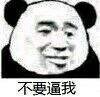 高糊熊猫头怼人微信表情包