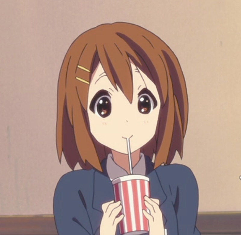 《轻音少女》平泽唯可爱微信头像