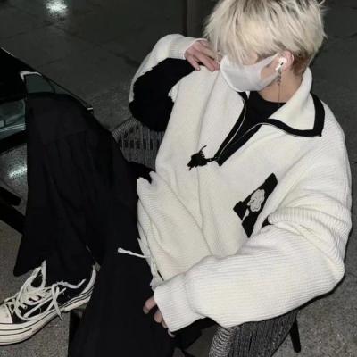 很颓废的丧系男生头像