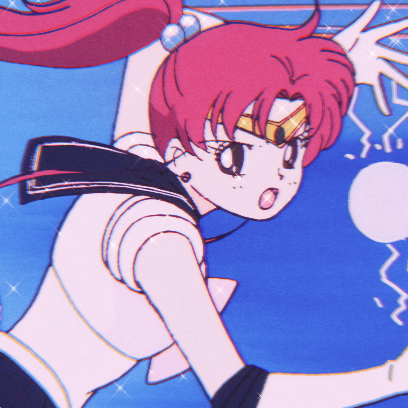 超酷的内部五位美少女战士微信头像