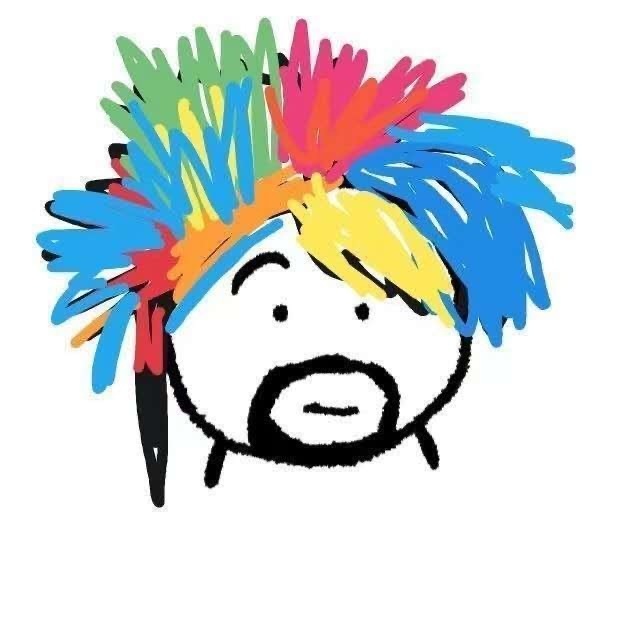 憨憨的沙雕的手绘个性微信头像