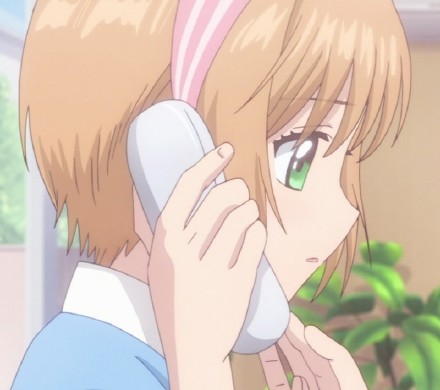 《魔卡少女樱 透明卡牌篇》木之本樱微信头像