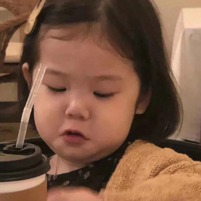 实力干饭人可爱微信头像