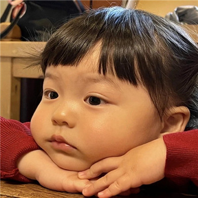 一人一半的可爱的萌娃闺蜜头像