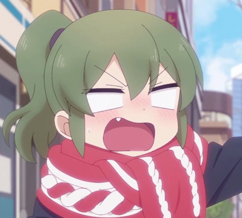 《关于前辈烦人的事！》五十岚双叶可爱微信头像