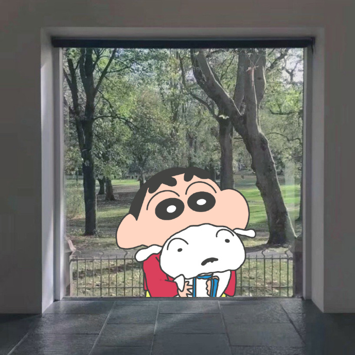 蜡笔小新超可爱背景图