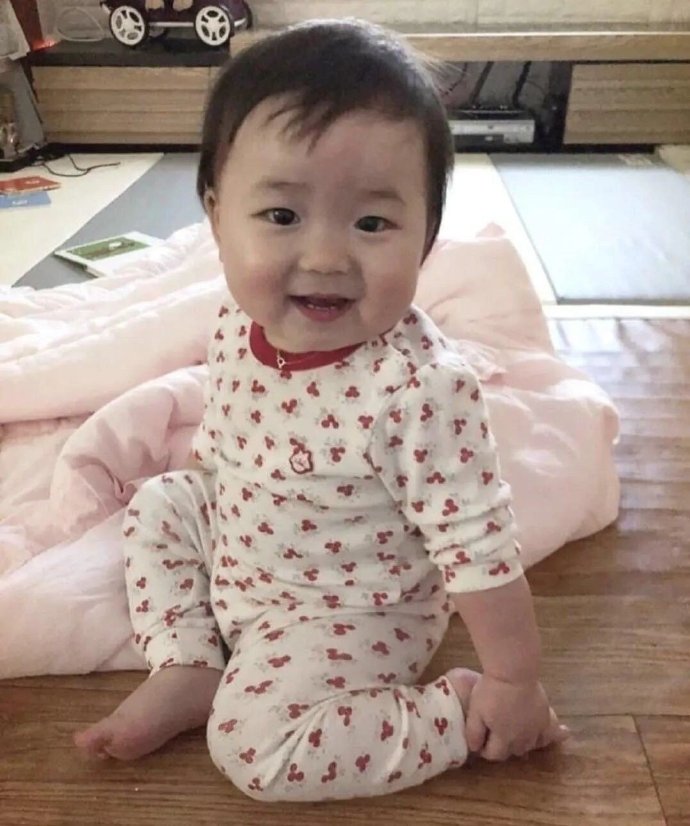 可爱呆萌萌娃微信头像