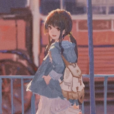 小清新唯美的女生动漫卡通头像