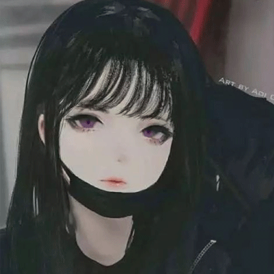 高清二次元唯美手绘女生头像