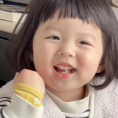 萌娃呆萌可爱的个性微信头像