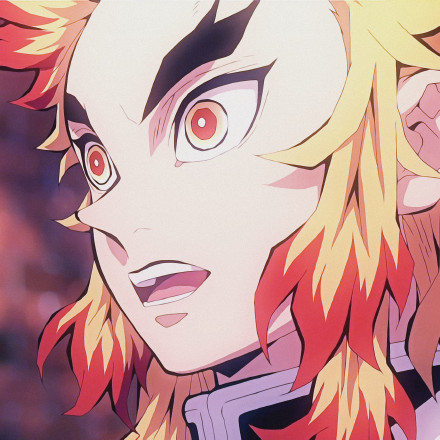 《鬼灭之刃-无限列车篇》炎柱炼狱杏寿郎微信头像