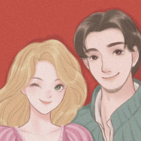 超甜迪士尼情侣照微信朋友圈背景图