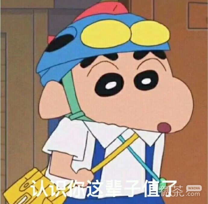 蜡笔小新版套路男朋友的微信表情包