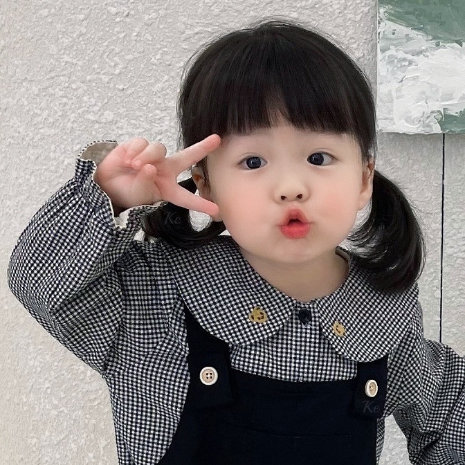 丸子妹可爱情侣微信头像